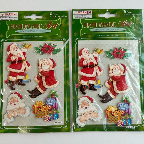 🆕 Lot of Christmas Scrapbook Stickers (10 packs) - Picture 10 of 11